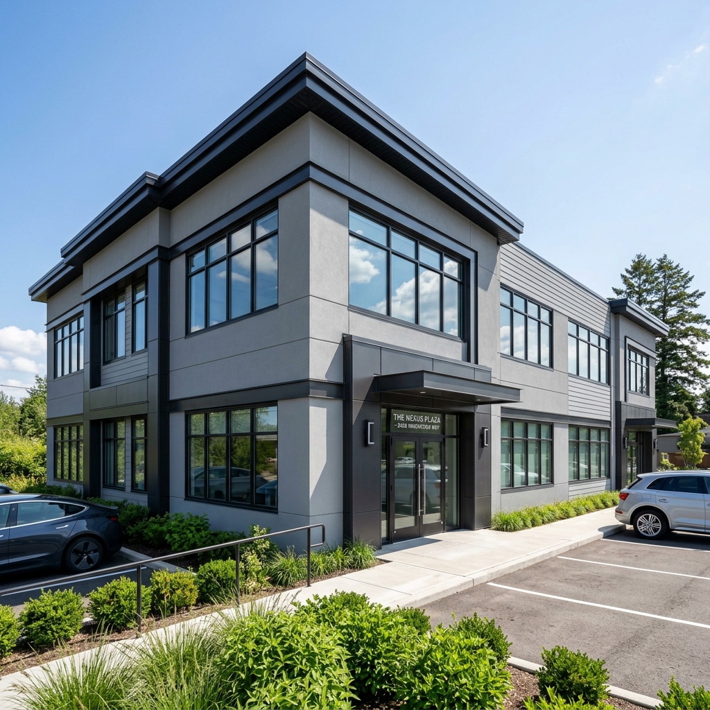 Commercial building painting by Silicon Prime Painting